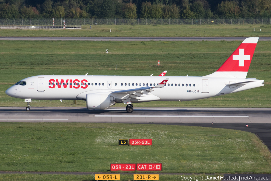 Swiss International Airlines Airbus A220-300 (HB-JCM) | Photo 653169