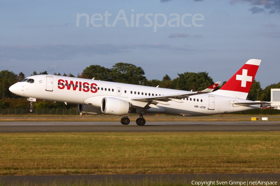 Swiss International Airlines Airbus A220-300 (HB-JCM) | Photo 518508