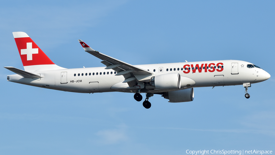 Swiss International Airlines Airbus A220-300 (HB-JCM) | Photo 255971