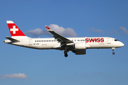 Swiss International Airlines Airbus A220-300 (HB-JCM) at  Hamburg - Fuhlsbuettel (Helmut Schmidt), Germany