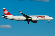 Swiss International Airlines Airbus A220-300 (HB-JCM) at  Hamburg - Fuhlsbuettel (Helmut Schmidt), Germany