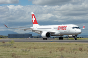 Swiss International Airlines Airbus A220-300 (HB-JCM) at  Madrid - Barajas, Spain