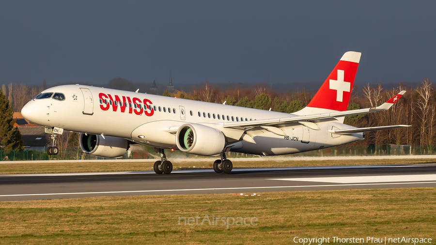 Swiss International Airlines Airbus A220-300 (HB-JCN) | Photo 366531