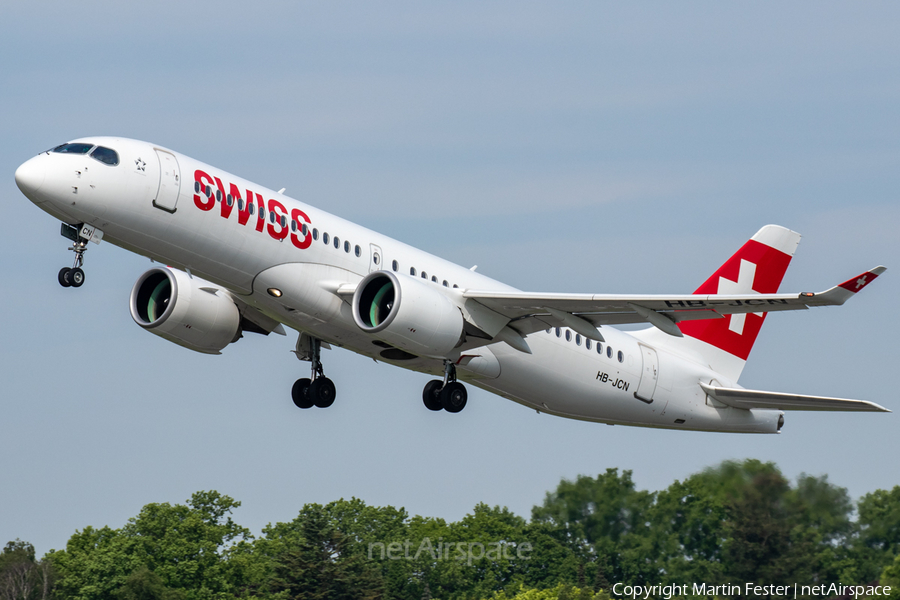 Swiss International Airlines Airbus A220-300 (HB-JCN) | Photo 451470
