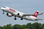 Swiss International Airlines Airbus A220-300 (HB-JCN) at  Hamburg - Fuhlsbuettel (Helmut Schmidt), Germany