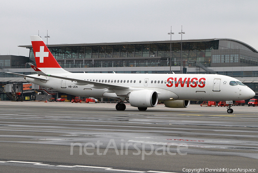 Swiss International Airlines Airbus A220-300 (HB-JCN) | Photo 479304