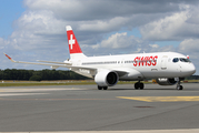 Swiss International Airlines Airbus A220-300 (HB-JCN) at  Hamburg - Fuhlsbuettel (Helmut Schmidt), Germany