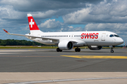 Swiss International Airlines Airbus A220-300 (HB-JCN) at  Hamburg - Fuhlsbuettel (Helmut Schmidt), Germany