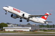 Swiss International Airlines Airbus A220-300 (HB-JCN) at  Hamburg - Fuhlsbuettel (Helmut Schmidt), Germany