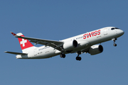 Swiss International Airlines Airbus A220-300 (HB-JCN) at  London - Heathrow, United Kingdom