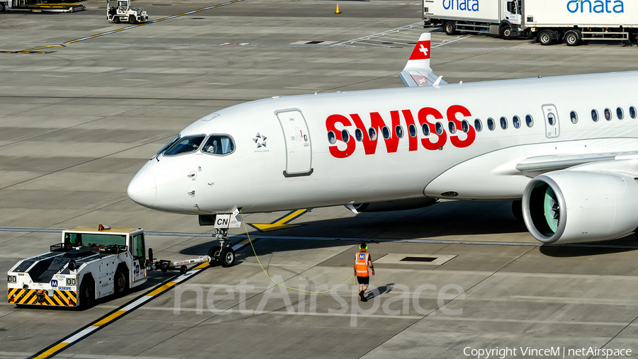 Swiss International Airlines Airbus A220-300 (HB-JCN) | Photo 264269