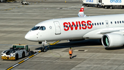 Swiss International Airlines Airbus A220-300 (HB-JCN) at  London - Heathrow, United Kingdom