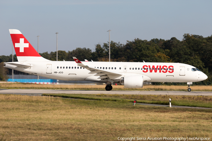 Swiss International Airlines Airbus A220-300 (HB-JCO) | Photo 502350