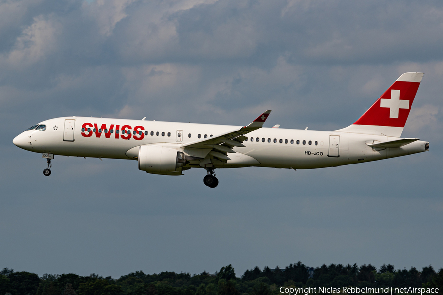 Swiss International Airlines Airbus A220-300 (HB-JCO) | Photo 402046