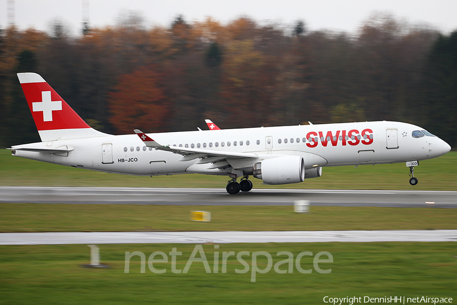 Swiss International Airlines Airbus A220-300 (HB-JCO) | Photo 481203