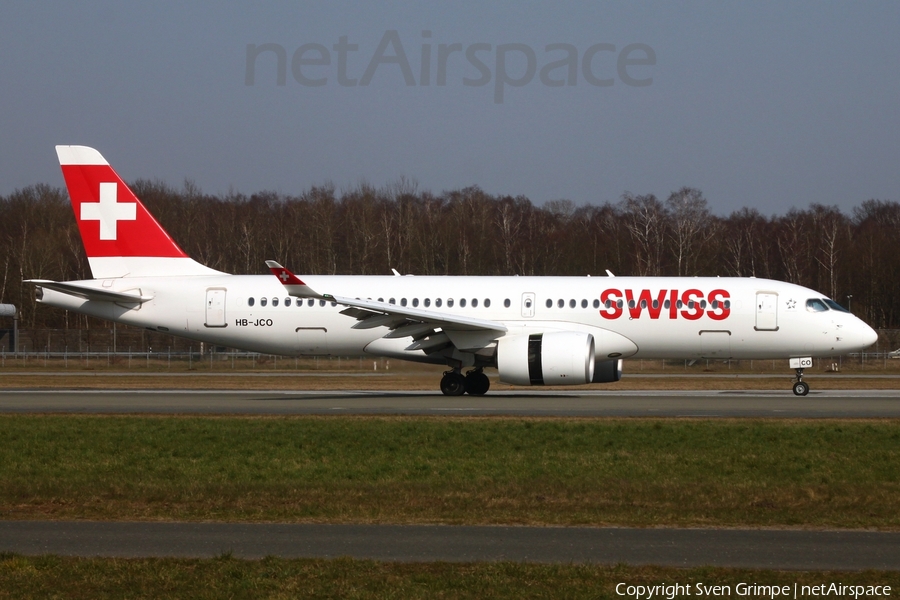 Swiss International Airlines Airbus A220-300 (HB-JCO) | Photo 501181