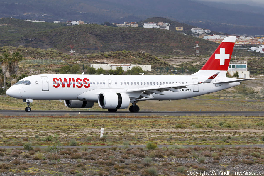 Swiss International Airlines Airbus A220-300 (HB-JCO) | Photo 557214