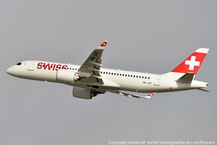 Swiss International Airlines Airbus A220-300 (HB-JCP) | Photo 324673