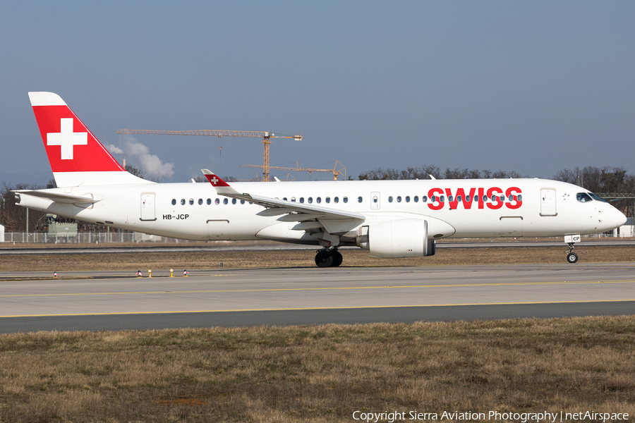 Swiss International Airlines Airbus A220-300 (HB-JCP) | Photo 502349