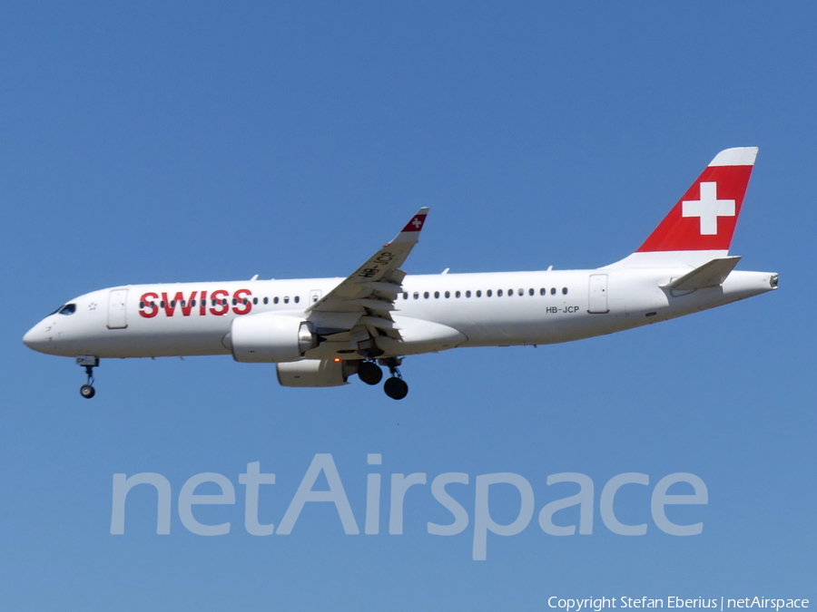 Swiss International Airlines Airbus A220-300 (HB-JCP) | Photo 516464