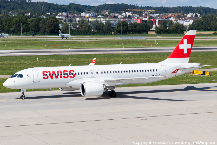 Swiss International Airlines Airbus A220-300 (HB-JCP) | Photo 355872