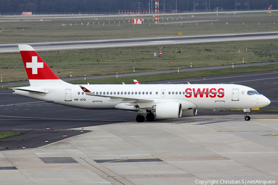 Swiss International Airlines Airbus A220-300 (HB-JCQ) | Photo 287116