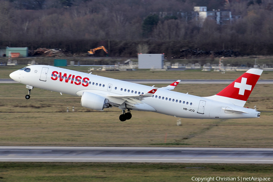 Swiss International Airlines Airbus A220-300 (HB-JCQ) | Photo 292783