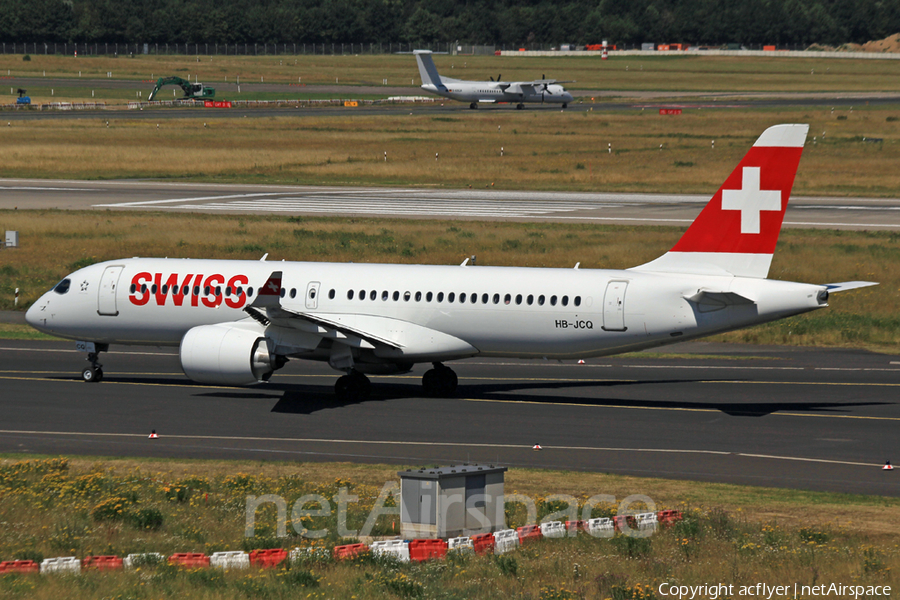 Swiss International Airlines Airbus A220-300 (HB-JCQ) | Photo 341212