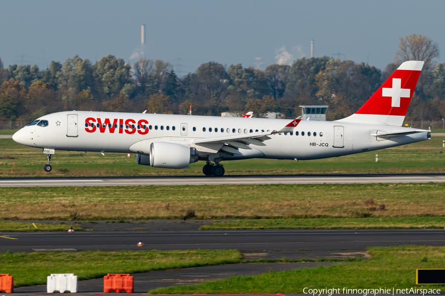 Swiss International Airlines Airbus A220-300 (HB-JCQ) | Photo 480359
