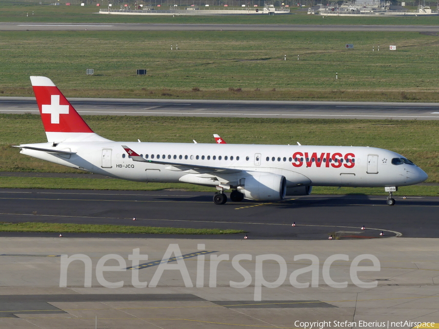 Swiss International Airlines Airbus A220-300 (HB-JCQ) | Photo 480499