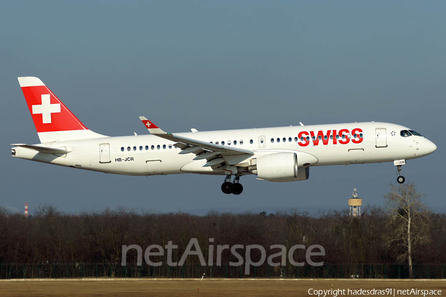 Swiss International Airlines Airbus A220-300 (HB-JCR) | Photo 374958