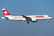 Swiss International Airlines Airbus A220-300 (HB-JCR) at  Frankfurt am Main, Germany