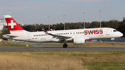 Swiss International Airlines Airbus A220-300 (HB-JCR) at  Frankfurt am Main, Germany