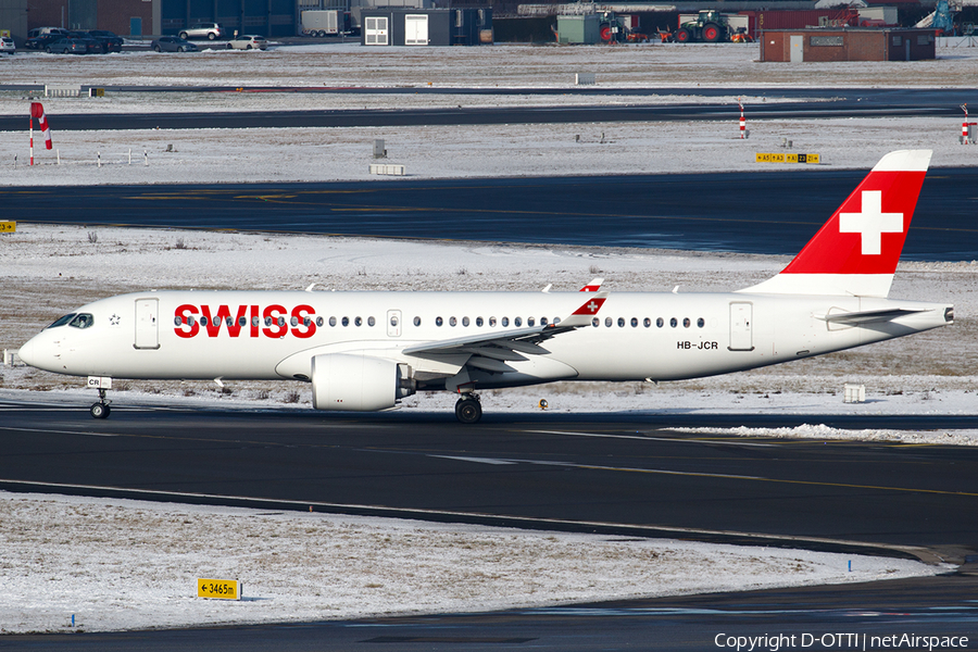 Swiss International Airlines Airbus A220-300 (HB-JCR) | Photo 427307