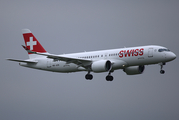 Swiss International Airlines Airbus A220-300 (HB-JCR) at  London - Heathrow, United Kingdom