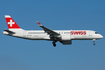 Swiss International Airlines Airbus A220-300 (HB-JCR) at  London - Heathrow, United Kingdom