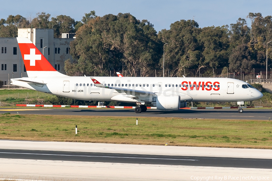 Swiss International Airlines Airbus A220-300 (HB-JCR) | Photo 566497