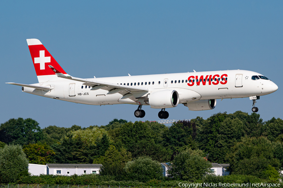 Swiss International Airlines Airbus A220-300 (HB-JCS) | Photo 460611