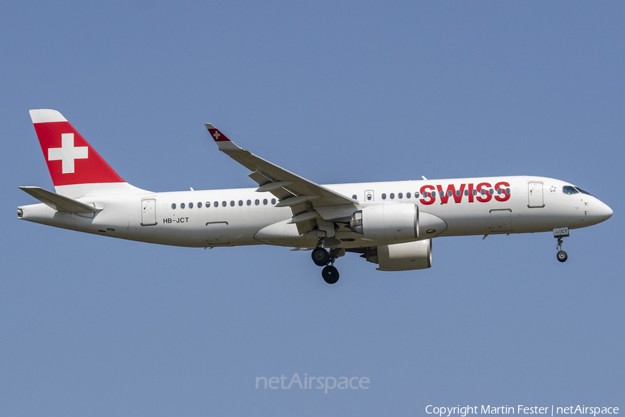 Swiss International Airlines Airbus A220-300 (HB-JCT) | Photo 462942