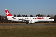 Swiss International Airlines Airbus A220-300 (HB-JCT) at  Hamburg - Fuhlsbuettel (Helmut Schmidt), Germany