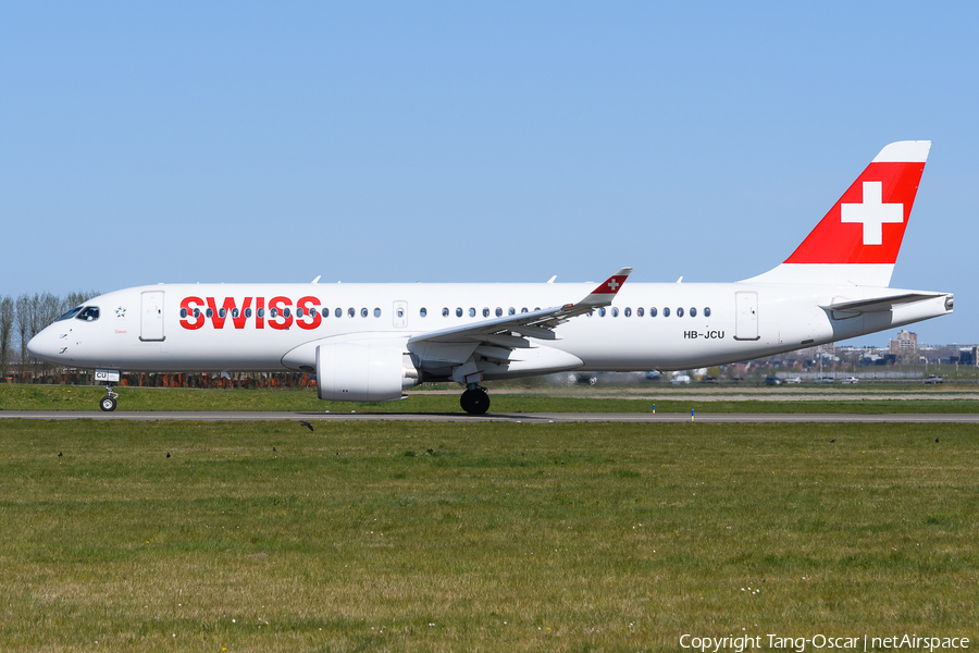 Swiss International Airlines Airbus A220-300 (HB-JCU) | Photo 679238