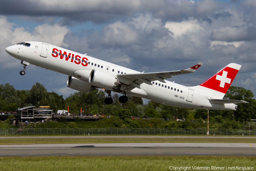 Swiss International Airlines Airbus A220-300 (HB-JCU) | Photo 509059