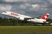 Swiss International Airlines Airbus A220-300 (HB-JCU) at  Hamburg - Fuhlsbuettel (Helmut Schmidt), Germany