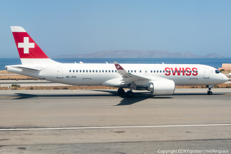 Swiss International Airlines Airbus A220-300 (HB-JCU) | Photo 487952