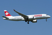 Swiss International Airlines Airbus A220-300 (HB-JCU) at  London - Heathrow, United Kingdom