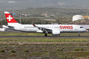 Swiss International Airlines Airbus A220-300 (HB-JCU) at  Tenerife Sur - Reina Sofia, Spain