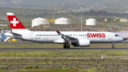 Swiss International Airlines Airbus A220-300 (HB-JCU) at  Tenerife Sur - Reina Sofia, Spain