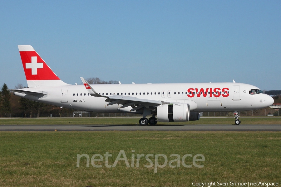 Swiss International Airlines Airbus A320-271N (HB-JDA) | Photo 377312