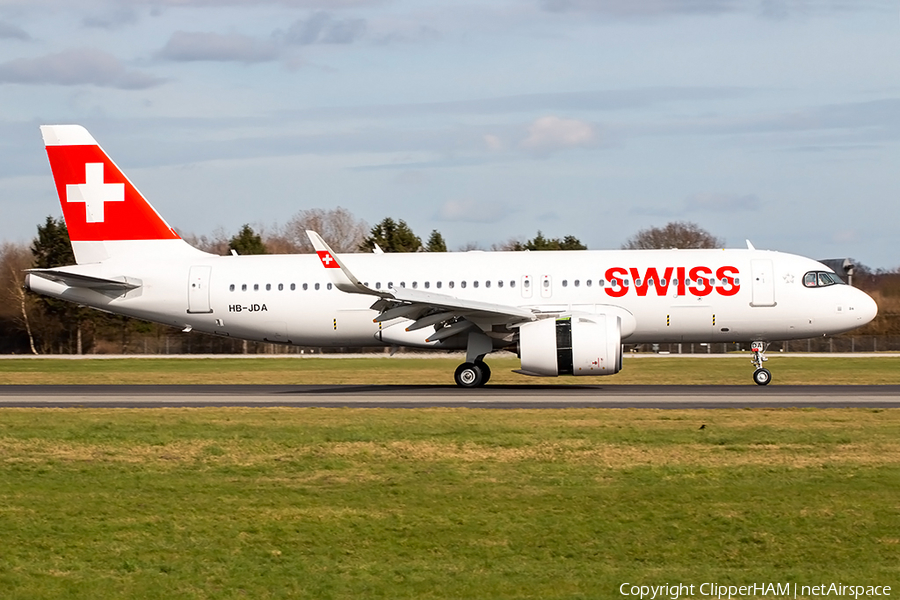 Swiss International Airlines Airbus A320-271N (HB-JDA) | Photo 377381