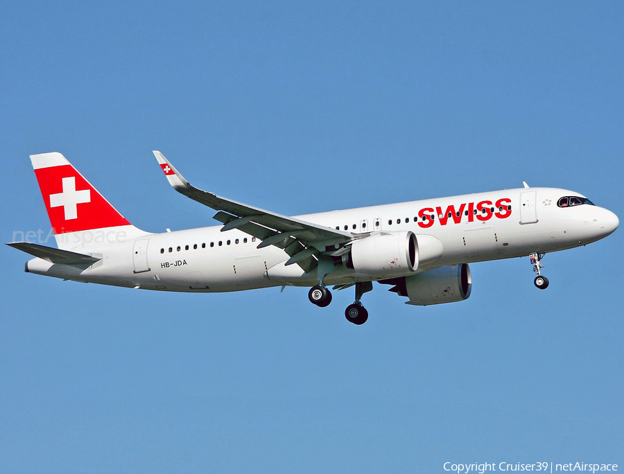 Swiss International Airlines Airbus A320-271N (HB-JDA) | Photo 388036